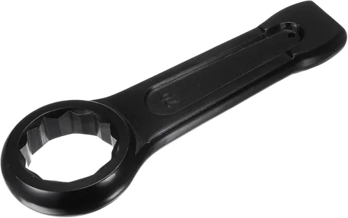 Miniatura 7 de uxcell Llave tipo anillo de extremo de caja de 0.866 in, herramienta de mano de llave de cabeza única de acero de alta resistencia