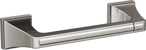 Miniatura 25 de Amerock BH36020G10 Gancho único para bata de níquel cepillado Soporte de toalla de 4-1/4 pulg. (108 mm) de longitud Mulholland Gancho