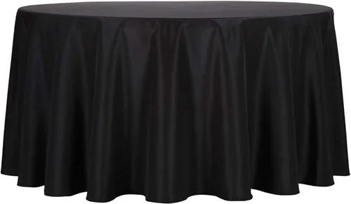Miniatura 108 de Ascoza Paquete de 2 manteles rectangulares blancos de 60 x 84 pulgadas, tela de poliéster de 4 pies, para bodas, banquetes, restaurantes y fiestas