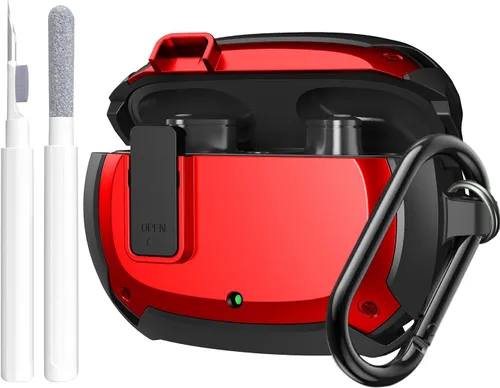 Miniatura 11 de Compatible con funda para Beats Studio Buds/Buds+ 2021/2023, [Bloqueo seguro] Funda protectora Cool Beats Studio Buds Plus para hombres y mujeres