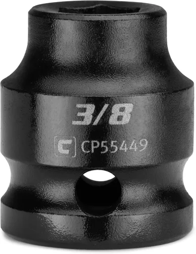 Miniatura 22 de Capri Tools Dado de impacto corto de 1 pulgada, transmisión de 1/2 pulgada, 6 puntos, SAE
