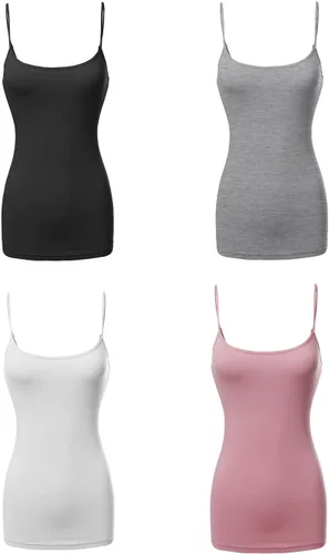 Miniatura 3 de Made by Emma Women's Adjustable Camisole for Women Spaghetti Strap Tank Top Camisoles