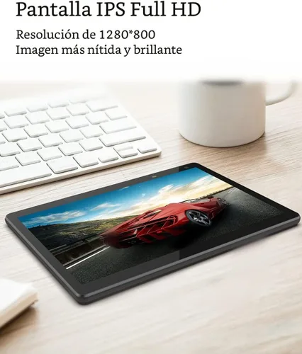 Miniatura 4 de COOPERS Tablet 10 pulgadas, Android 15 Tablet, 32GB ROM 1TB Expandir Tabletas de computadora, Procesador Quad Core 6000mAh Batería, Pantalla táctil