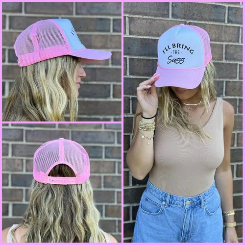 Miniatura 2 de Funky Junque Gorra de béisbol de malla para mujer, para despedida de soltera