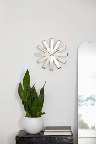 Miniatura 2 de Umbra - Reloj de pared en bandas