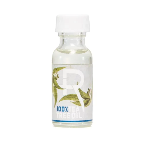 Recovery Aftercare Aceite de árbol de té para la piel, orgánico, natural, calmante tópico para el cuerpo, producto de cuidado posterior, botella de