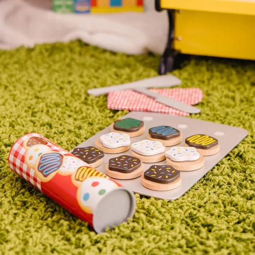 Miniatura 8 de Melissa & Doug, set para cortar y hornear galletas., Anaranjado