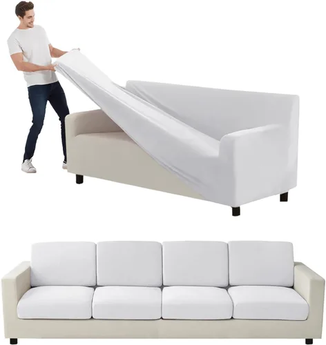 Miniatura 222 de Funda para Sofá de Terciopelo, Fundas Elásticas para Sofá para Funda Principal Separada/Respaldos y Cojines de Asiento, Funda para Sofá, para Fundas