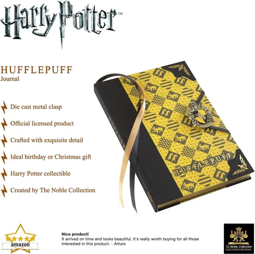 Miniatura 3 de The Noble Collection Diario Hufflepuff de Harry Potter