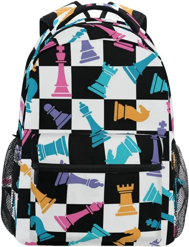 Miniatura 11 de Mochila para Libros, Mochila de Día, Mochila de Viaje, Mochila para Senderismo, Camping, Escuela, Mochila para Laptop, Mediana, Mochilas Daypack