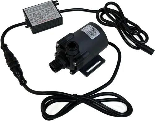 SHYSKY DC55E-24160S 24VDC Pequeña Bomba de agua sin escobillas de energía eficiente 80W 52.5 ft 52ft Lift 634GPH Bajo ruido para circulación de agua