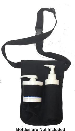 Miniatura 2 de Therapist's Choice® Funda para botella de masaje doble (botella no incluida) (negro)