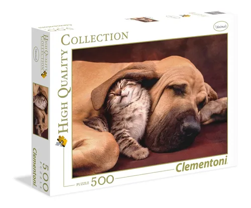 Miniatura 8 de Clementoni Cat & Bunny - Rompecabezas de 500 piezas