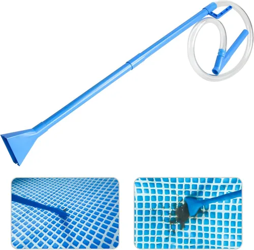 Miniatura 7 de Pyhodi Aspiradora de bañera de hidromasaje, aspiradora de spa inalámbrica, operación manual, potente limpiador de piscina de mano con manguera