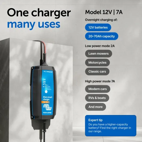 Miniatura 6 de Victron Energy Blue Smart IP65 12/24-Volt 5-15 amperes - Cargador de batería (Bluetooth)
