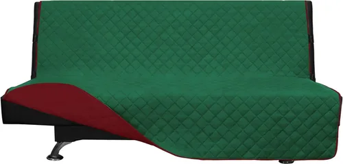 Miniatura 105 de Easy-Going - Funda para sofá, futón y sillón sin reposabrazos, reversible, resistente al agua, para mascotas y niños (azul oscuro/azul claro)