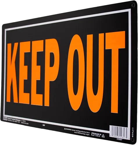 Miniatura 5 de Hy-Ko Products Keep Out