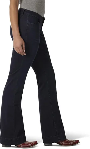 Miniatura 2 de Wrangler Pantalones de mezclilla retro Mae de tiro medio para mujer