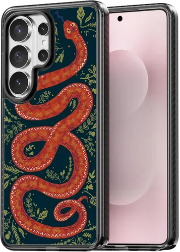 Miniatura 105 de Rosarnnah Funda compatible con Samsung Galaxy S24 Ultra, bonita estética, a la moda, divertida funda con estampado de gatito y gato, duradera a