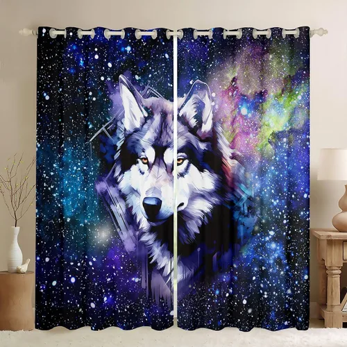 Miniatura 17 de Cortinas con teclas de piano, notas musicales, cortinas de ventana para niños, niñas, adolescentes, con patrón musical, cortinas de ventana