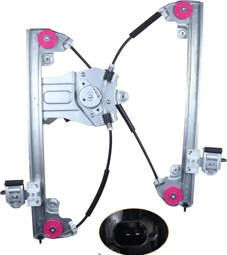 Miniatura 9 de SHOWSEN 741-306 Regulador de ventana eléctrica con motor para lado del conductor delantero izquierdo, nuevo, compatible con Honda Accord 2003-2007 4