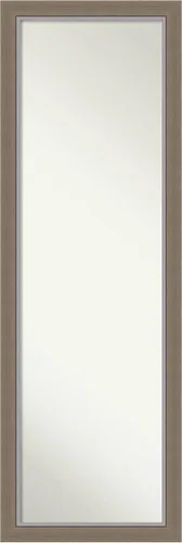 Miniatura 15 de Amanti Art Espejo de pared para puerta, espejo de longitud completa (51.5 x 17.5 pulgadas), espejo estrecho de cuerpo completo para muebles y espejo