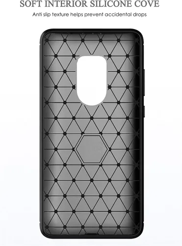 Miniatura 5 de Asuwish Funda de teléfono para Huawei Mate 20 con protector de pantalla de vidrio templado y accesorios para celda, TPU suave, cuerpo completo, Negro