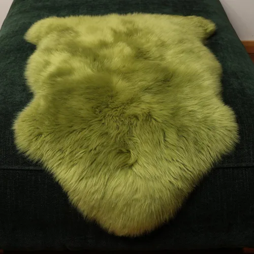 Miniatura 17 de LLB Alfombra de Área de Piel de Oveja Genuina Alfombra de Lana Alfombra de Piel Alfombra de Piel Esponjosa y Peluda para Sala de Estar Dormitorio