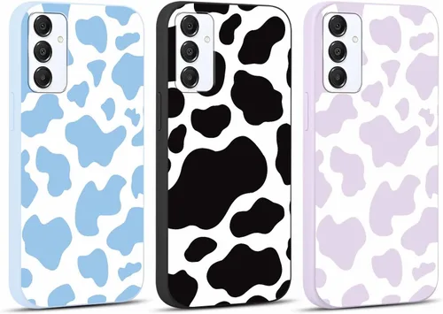 Miniatura 69 de 2 Pack Funda con lindo estampado de chita para Samsung Galaxy S22 Ultra 5G de 6.8", Fundas con patrón de leopardo de lujo, diseño de silicona suave