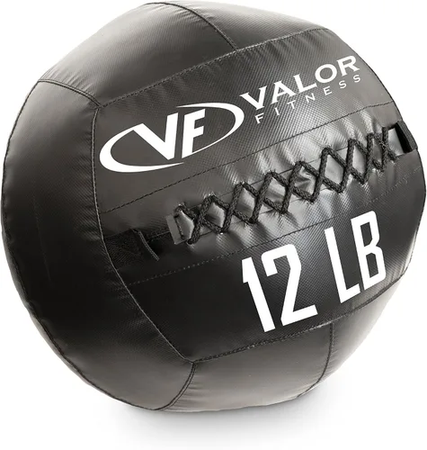 Miniatura 10 de Valor Fitness Wall Ball Pros - Balones medicinales - Fuerza y acondicionamiento - Equipo de ejercicio de entrenamiento cruzado - Opciones