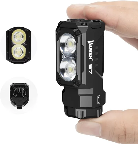 Miniatura 7 de WUBEN Sensor de control E7 para faros recargables, cambio de luz y ajuste de modo por detección, E7 Outdoor Essentials para correr, pescar, acampar