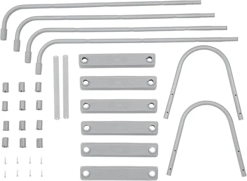 Miniatura 9 de Bestway Flowclear - Escalera de piscina sobre el suelo de 42 pulgadas, con marco de metal resistente a la corrosión