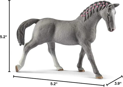 Miniatura 5 de Schleich Horse Club, juguetes realistas de caballos para niñas y niños, figura de juguete Trakehner Mare, a partir de 5 años