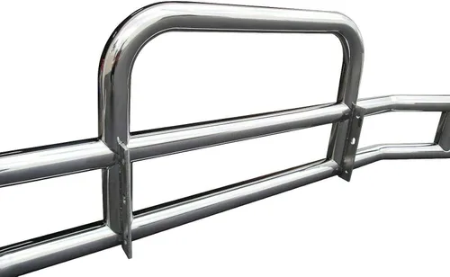 Miniatura 8 de Par de esquinas de parachoques + protector de ciervo de acero inoxidable + rejilla para Kenworth T680