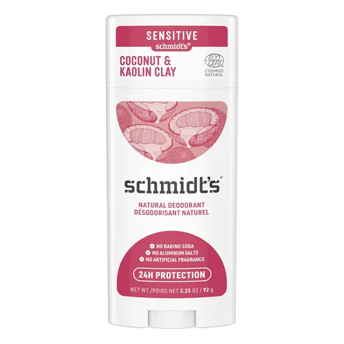 Miniatura 12 de Schmidt's Desodorante vegano sin aluminio rosa y vainilla con protección contra olores las 24 horas para mujeres y hombres, ingredientes naturales