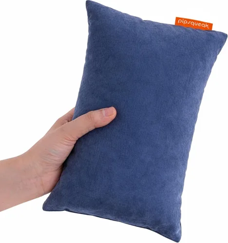 Miniatura 16 de Almohada de microfibra Pipsqueak - Pequeña, Mini, Pequeño - 27.9 x 17.8 cm - Perfecta para viajes, autos, aviones, camping, perros, niños pequeños