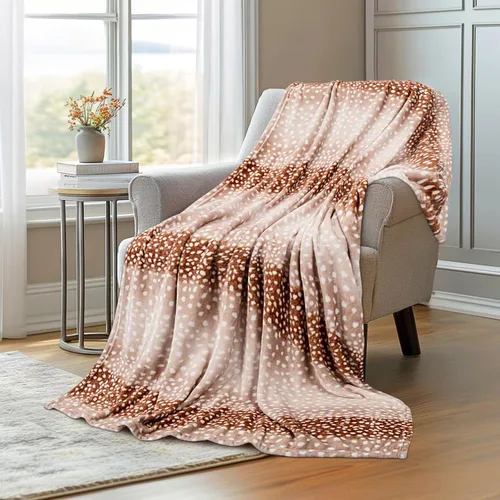 Miniatura 26 de MACEVIA Manta Decorativa de Forro Polar Sherpa para Sofá, Manta de Cebra 3D, Mullida, Gruesa, Cálida, Reversible, Acogedora, Cómoda, Súper Suave