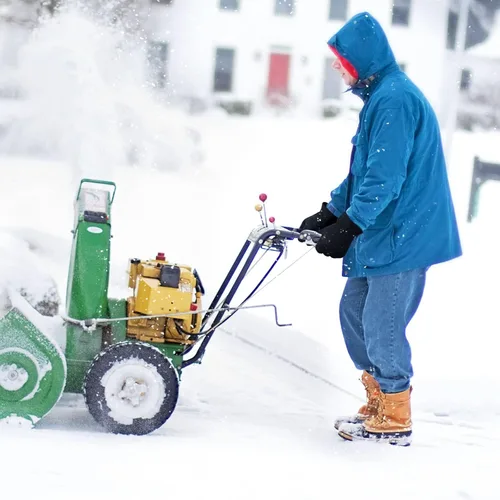 Miniatura 6 de Guantes de invierno para hombres y mujeres -20 F térmicos de piel de ciervo aislados, guantes de trabajo de forro polar cálido Heatlok de algodón