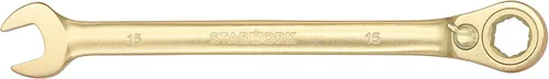Miniatura 11 de STARWORK Llave combinada de trinquete reversible GPlating™ (0.354 in)