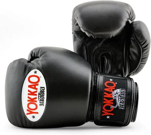 Miniatura 19 de YOKKAO Matrix Guantes de Boxeo Muay Thai Guantes de Entrenamiento y Sparring de Cuero Premium para Hombres y Mujeres Guantes de Boxeo Ganadores