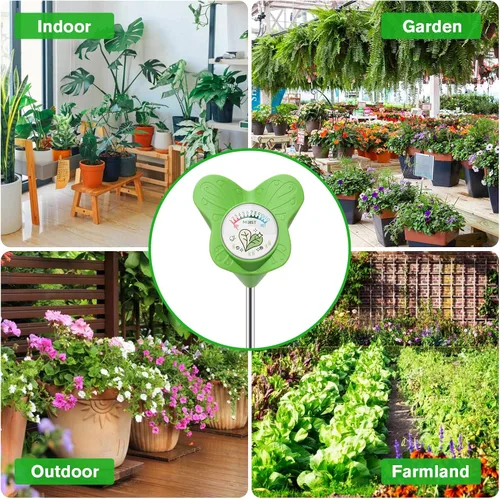 Miniatura 7 de UNIWA Medidor de humedad del suelo, medidor de agua para plantas de casa y plantas en macetas de interior, monitor de humedad del suelo para jardín