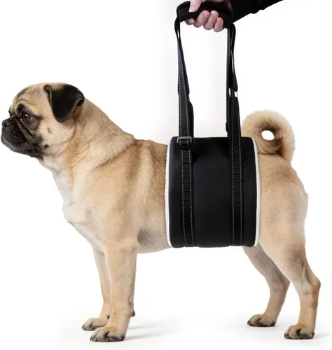 Arnés de elevación para perro, ajustable y cómodo arnés para perro con asa para rodilla de perro grande para desgarro de ACL, patas traseras