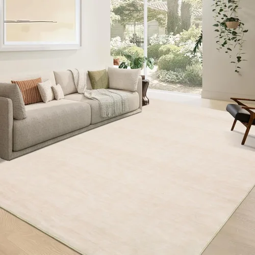 Miniatura 26 de RUGSREAL Alfombra lavable a máquina de 2 x 8 pies, para pasillo, entrada, contemporánea, color liso, alfombra de pasillo moderna para interiores