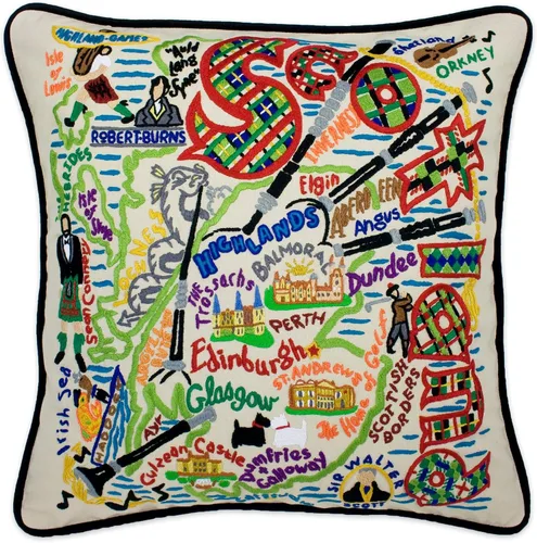 Miniatura 39 de Catstudio Almohada decorativa bordada a mano de Texas