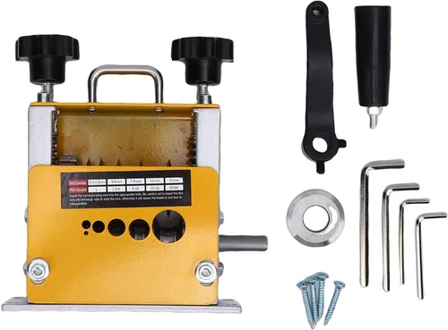 Miniatura 5 de Generic Herramienta pelacables con taladro, herramienta precisa de 6 canales, máquina peladora manual de cables para cables de cobre y aluminio