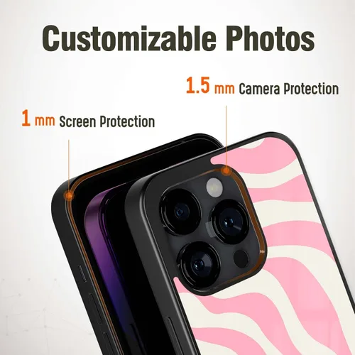 Miniatura 5 de Fundas de teléfono coloridas con patrones de animales para niñas, estéticas para iPhone 11, 12, 13, 14, 15, 16 Pro Max Plus Mini Xr Xs, para Samsung