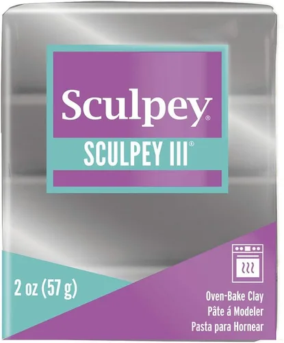 Miniatura 3 de Sculpey S302 1130 Art Clay III, plata