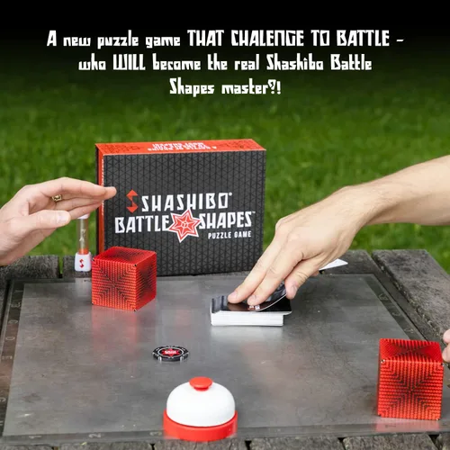 Miniatura 4 de SHASHIBO Bundle - Shashibo Battle Shapes Magnetizing Puzzle Juego y Holográfico - Solar