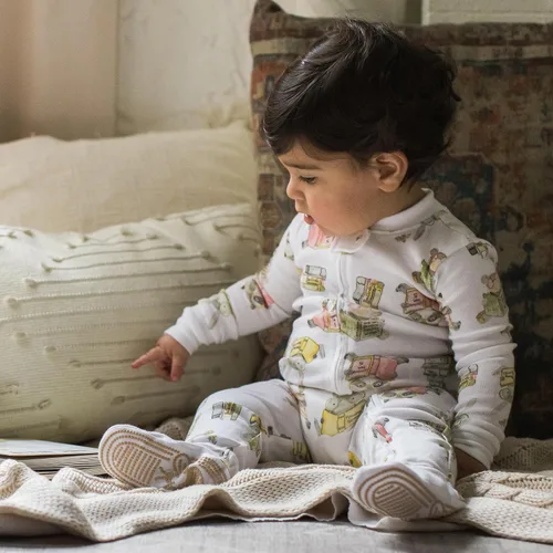 Miniatura 31 de Burt's Bees Baby Pijama para bebé niña, 100% algodón orgánico, pijama de una pieza, overol diagonal con cremallera, ajuste cómodo