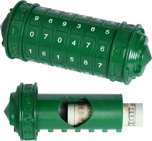 Miniatura 12 de CoEjokno Da Vinci Code Numeric Cryptex Caja de Rompecabezas de Dinero para Regalo en Efectivo, Caja de Joyería con Compartimento Oculto, Regalo